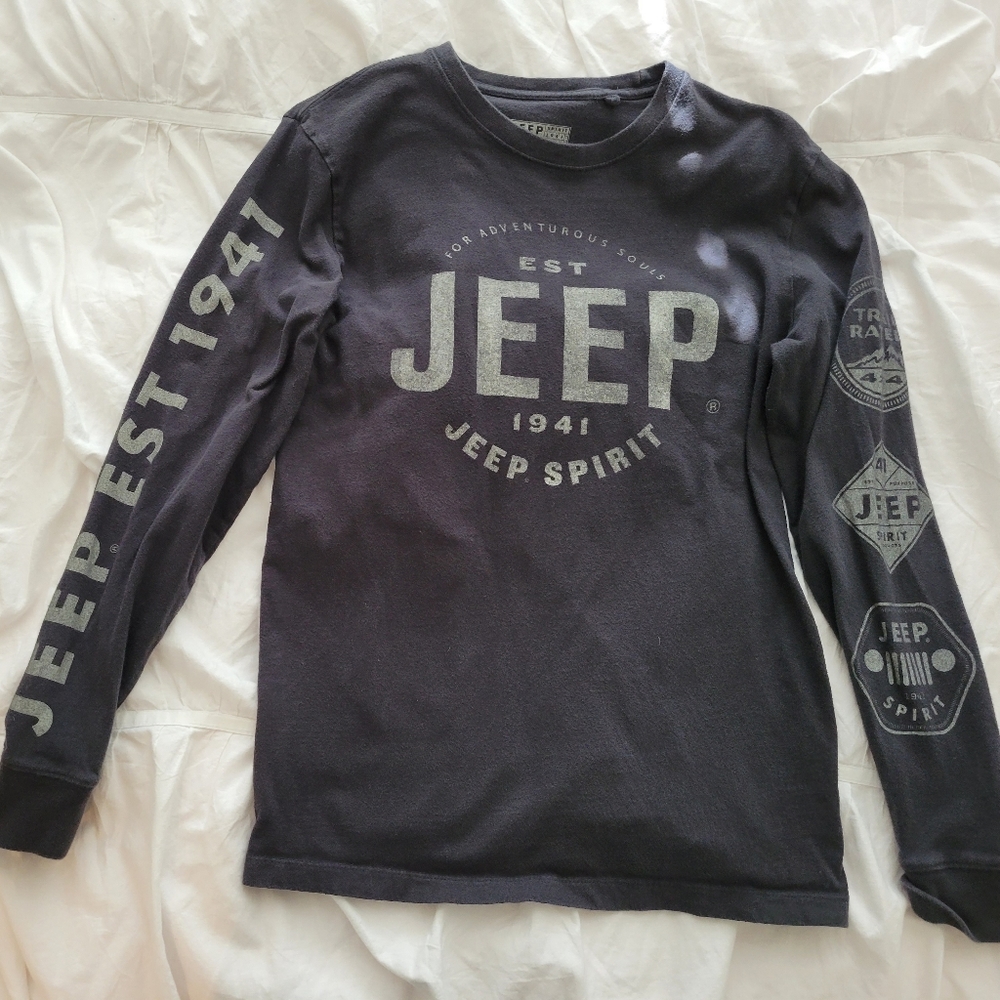Jeep long sleeve shirt top